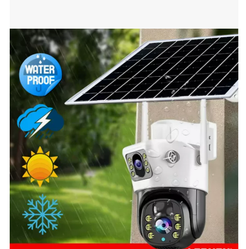 Cámara de seguridad solar 4G con chip