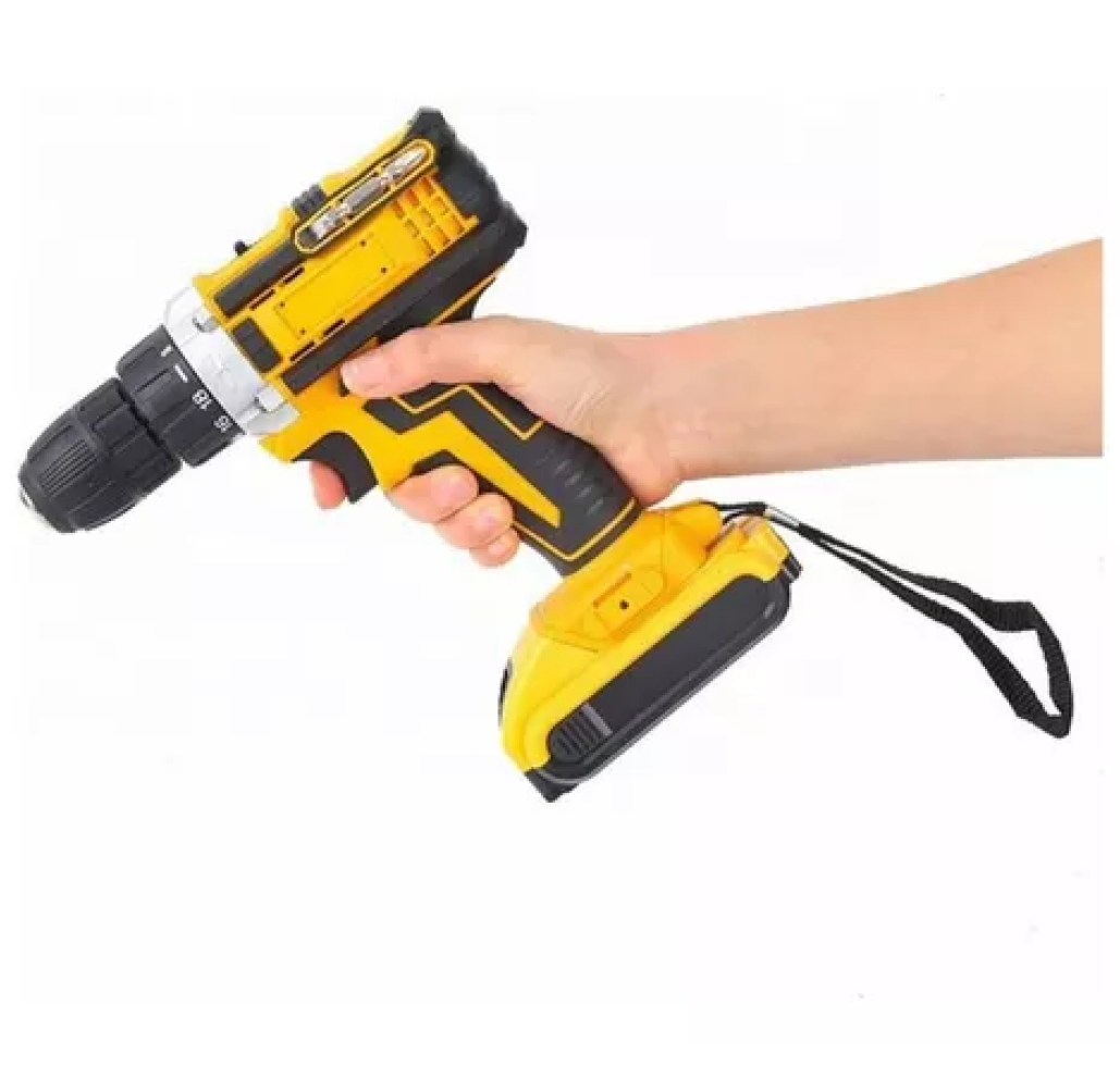 Taladro inalambrico cargador cable 42 herramientas